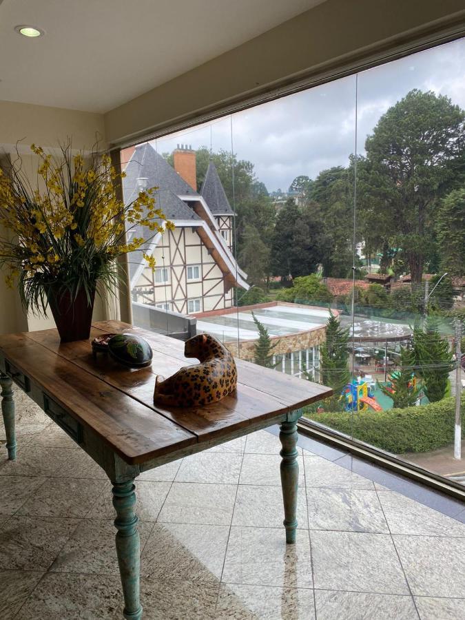 Flat Excepcional No Centro De Capivari Campos do Jordão Kültér fotó